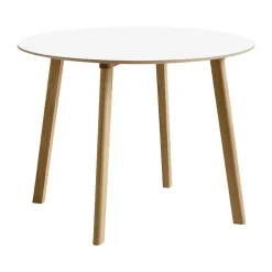 CPH220 Deux 2.0 bord Ø98 cm, Pearl white-lacquered oak^HAY Sale