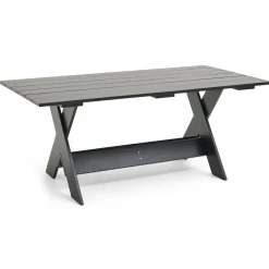 Crate Dining Table bord 180x89,5 cm lackad furu, Black^HAY Hot