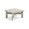 Balkongmöbler·Balkongbord & Cafébord|Balkongbord & Cafébord-HAY Crate Low table bord 75,5x75,5 cm lackad furu, London fog