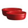 Creme Brulee form 2-pack, Röd^Emile Henry