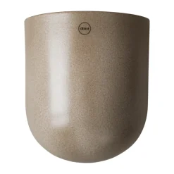 Krukor-DBKD Cut vägghängd kruka beige, X-large 24 cm