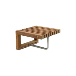 Hatthyllor|Hatthyllor-Fritz Hansen Cutter mini hatthylla, Teak