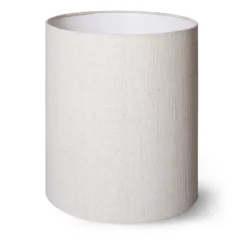 Lampskärmar-HKliving Cylinder lampskärm Ø30 cm, Natural linen