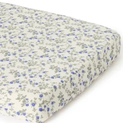 Barnsängkläder|Underlakan-Garbo&Friends Dainty Muslin dra-på-lakan, 70x140x20 cm