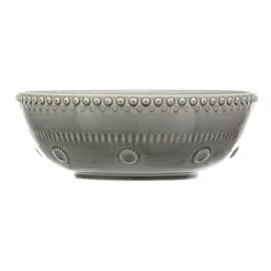 Serveringsskålar-PotteryJo Daisy salladsskål Ø 23 cm, Soft grey