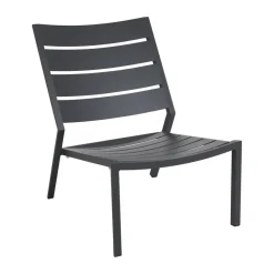 Delia loungefåtölj, Anthracite^Brafab Discount