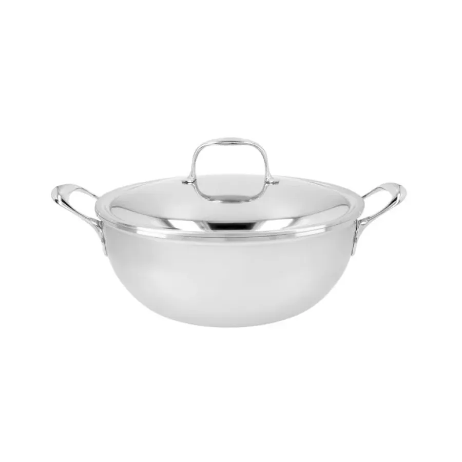 Traktörpannor & Sauteuser-Demeyere Atlantis 7 serveringspanna rostfritt stål, 4,8 L