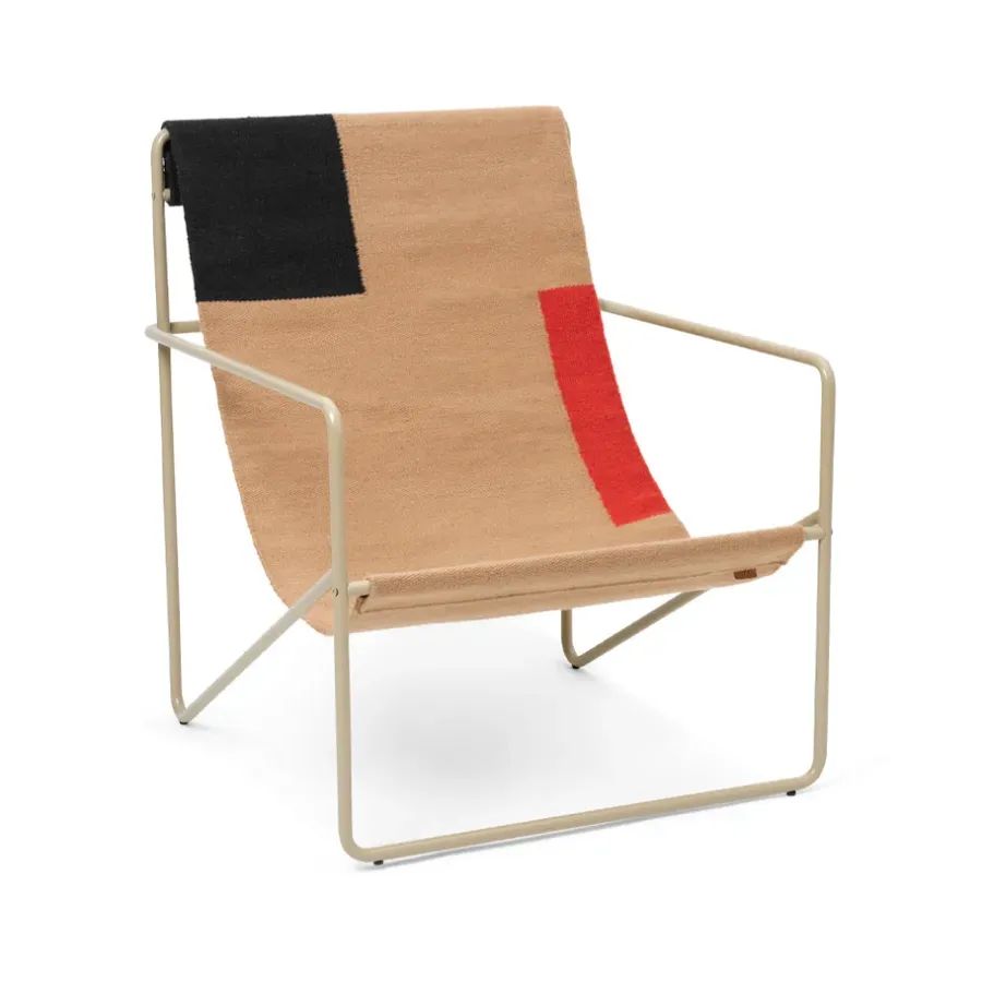 Desert lounge chair, block, cashemere stativ^Ferm Living New