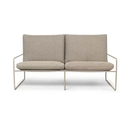 Desert 2-sits soffa, Cashmere-Dark sand^Ferm Living Clearance