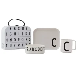 Serviser & Startset-Design Letters barnservis set, C