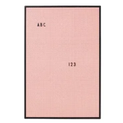 bokstavstavla A2, Rosa^Design Letters Outlet