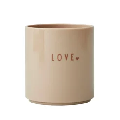 favoritkopp mini, Love (beige)^Design Letters
