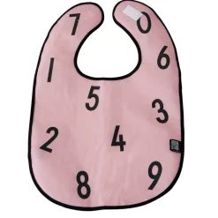 Haklappar-Design Letters haklapp siffror, Rosa