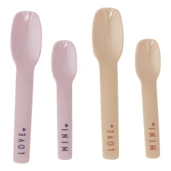 Barnbestick-Design Letters sked favorit mini 4 delar, Lavender