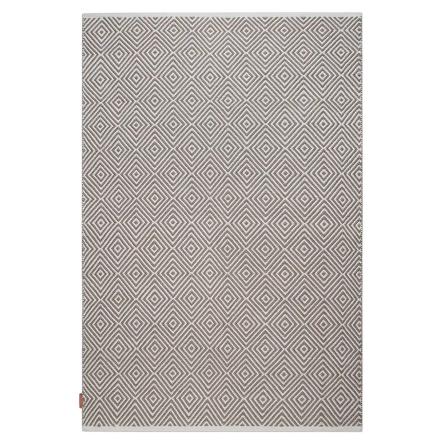 Plastmattor-Formgatan Diamond matta 140x200 cm, Grey