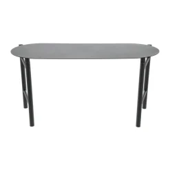 Trädgårdssoffor & Trädgårdsbänkar-Zone Denmark Disc bänk 33x80 cm, Black