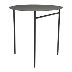 Balkongmöbler·Balkongbord & Cafébord|Balkongbord & Cafébord-Zone Denmark Disc bord Ø70 cm, Black