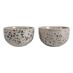 Ditte liten skål 2-pack, Grå-svart^Sagaform Discount