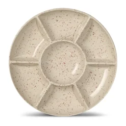 Serveringsfat & Uppläggningsfat-Sagaform Ditte serveringsfat, Beige-vinröd