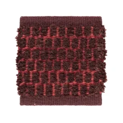 Ullmattor-Kasthall Doris matta, Cranberry red 170x240 cm