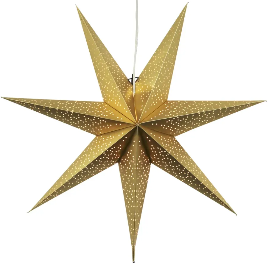 Dot adventsstjärna 70 cm, Guld^Star Trading Hot