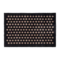 Dörrmattor-Tica copenhagen Dot dörrmatta, Black-sand, 40x60 cm