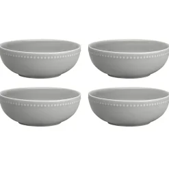 Dots frukostskål 60 cl 4-pack, Grå^Scandi Living Outlet