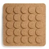 Dots fyrkantigt grytunderlägg 20x20 cm, Brun^Born In Sweden Sale