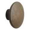 Dots wood krok dark stained brown, Ø6,5 cm^Muuto Clearance