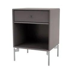 Dream sängbord, coffee 35, kromben^Montana Sale