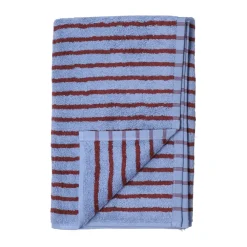 Badlakan|Handdukar-Scandi Living Drift badhandduk 70x140 cm, Blå-röd