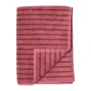 Badlakan|Handdukar-Scandi Living Drift badhandduk 70x140 cm, Rosa-röd