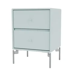 Drift sängbord, flint 148, kromben cm^Montana Outlet