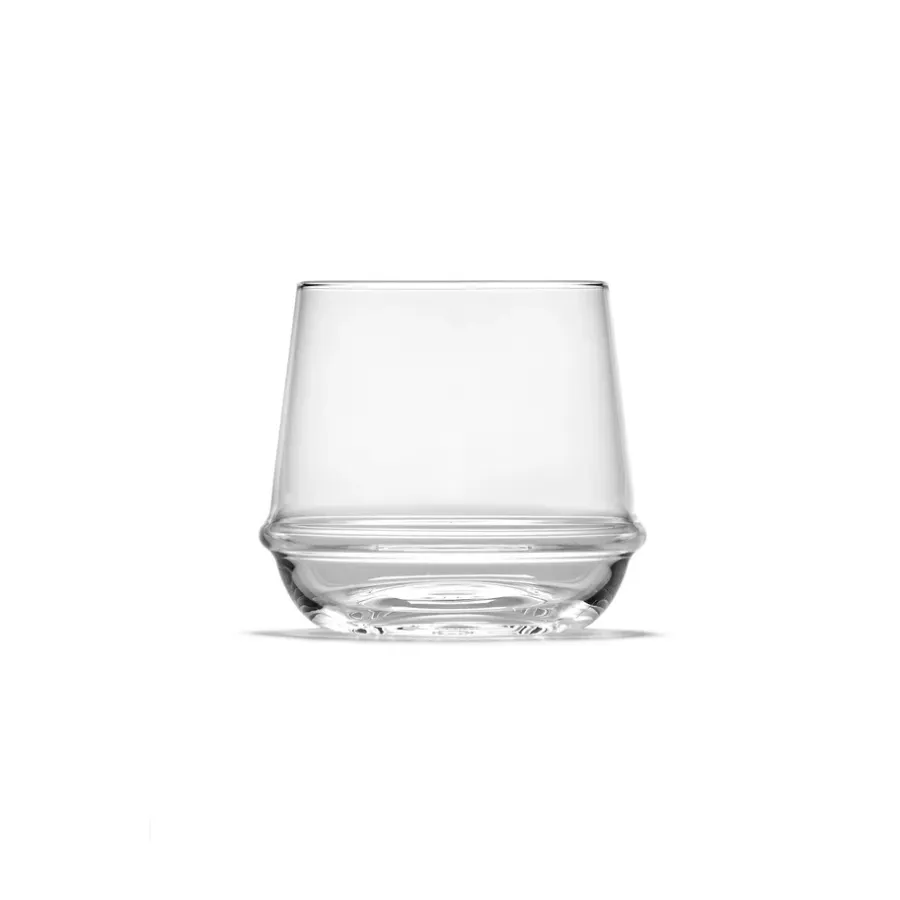 Whiskeyglas & Konjaksglas-Serax Dune whiskyglas 35 cl 4-pack, Clear
