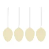 Easter Deco ägg påskdekoration 4-pack, Light yellow^Cooee Design Online