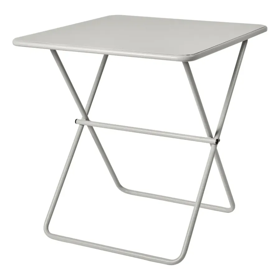 Balkongmöbler·Balkongbord & Cafébord|Balkongbord & Cafébord-Broste Copenhagen Eden bord 70x70x74 cm, Beige grey