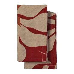 Edith kökshandduk 50x70 cm 2-pack, Vinröd^Sagaform Outlet