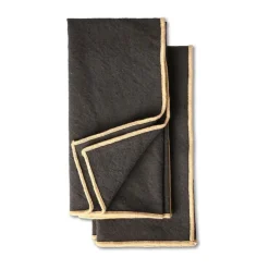 Edith servett 45x45 cm 2-pack, Grå^Sagaform Online