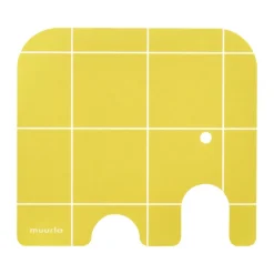 Elephant glasunderlägg 11x10 cm, Yellow^Muurla Hot