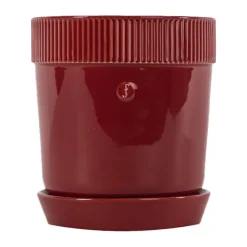 Elise kruka M Ø17 cm, Vinröd^Sagaform New