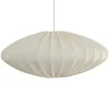 Taklampor & Pendlar-Watt & Veke Ellipse lampskärm 65 cm linne, Natural