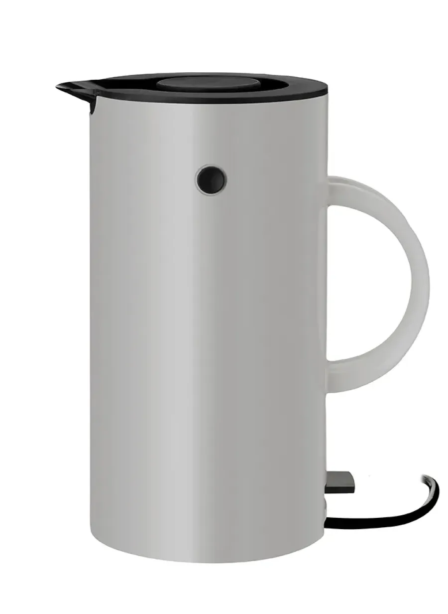 Vattenkokare-Stelton EM77 vattenkokare 1,5 l, Ljusgrå