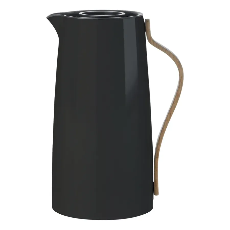 Termosar-Stelton Emma termoskanna kaffe, Svart