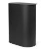 Enkel soptunna medium, Black^Ferm Living New
