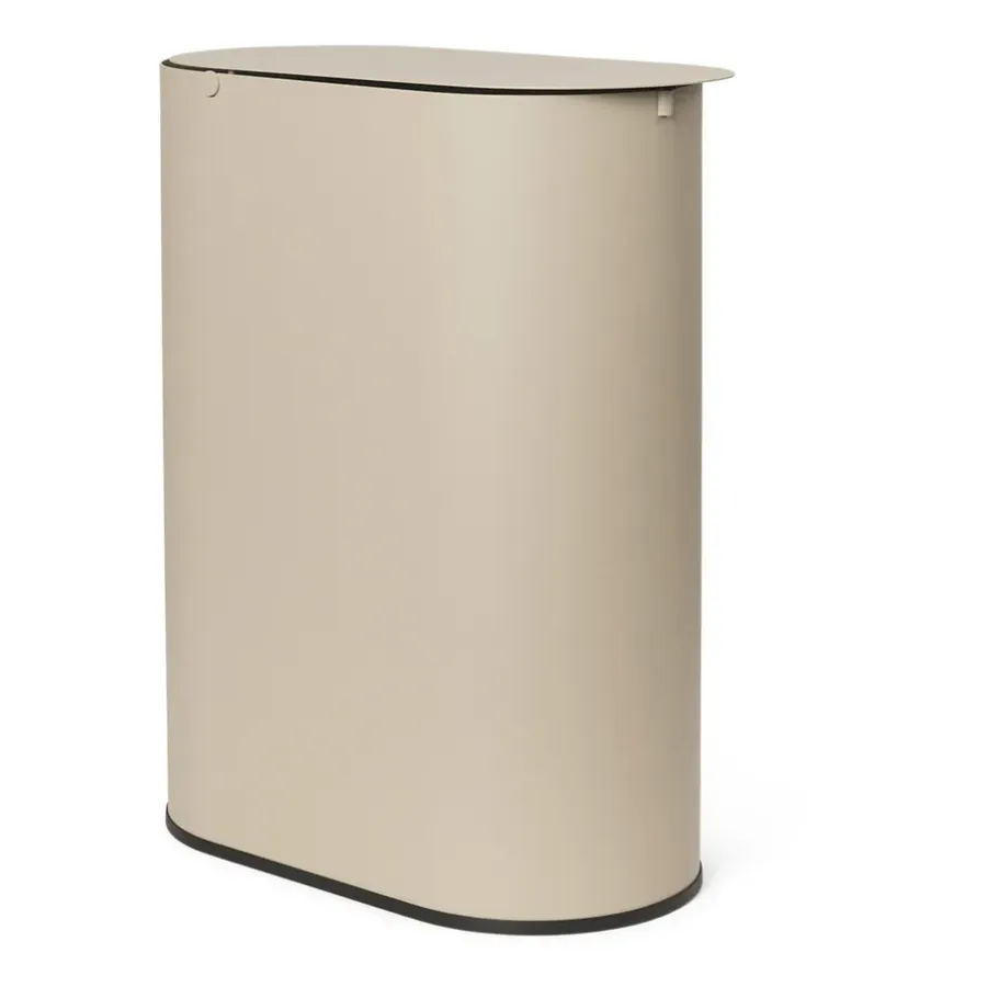 Pedalhinkar|Pedalhinkar-Ferm Living Enkel soptunna medium, Cashmere