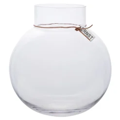 glasvas H25 cm Ø 24 cm, klar^ERNST New