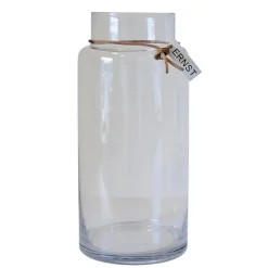 glasvas H33 cm Ø 11,5 cm, klar^ERNST Discount
