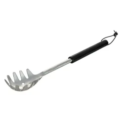 Slevar & Skedar-ERNST pastaslev med trähandtag, svart