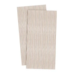 Servetter-ERNST servett randig 10x20 cm 20-pack, Kola-vit