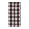 Tygservetter|Tygservetter-ERNST servett rutig 40x40 cm, Brun-vit